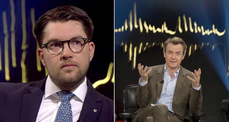 Jimmie Åkesson, Kritik, NRK, SVT, tittare, Skavlan